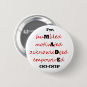 Badge Rond 5 Cm Je suis fait (Devant & derrière)