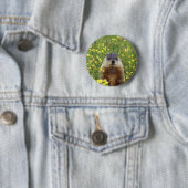 Badge Rond 5 Cm Je suis Groundhog (En situation)