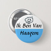 Badge Rond 5 Cm Je suis Haagem (Devant & derrière)