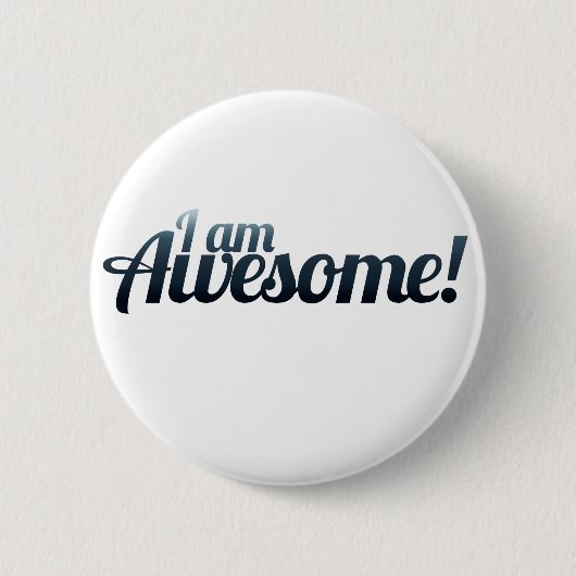 BADGE ROND 5 CM JE SUIS INCONTOURNABLE (Devant)