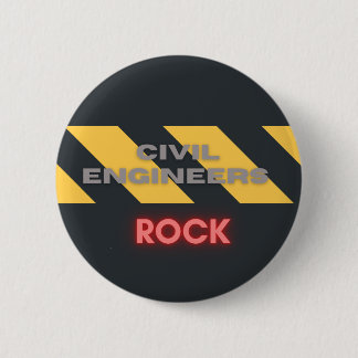 Badge Rond 5 Cm Je suis ingénieur civil Button