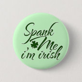 Badge Rond 5 Cm Je suis irlandais (Devant)