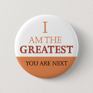 Badge Rond 5 Cm Je suis la plus grande - Attitude
