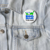 Badge Rond 5 Cm Je suis le frère ! Conception faite sur commande (En situation)