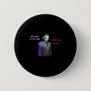 Badge Rond 5 Cm Je Suis Le Malin De Courbe Halloween Anti Hero Aes