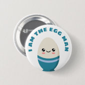 Badge Rond 5 Cm Je suis l'ovoïde (Devant & derrière)