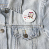 Badge Rond 5 Cm Je suis mignonne (En situation)