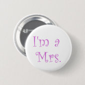 Badge Rond 5 Cm Je suis Mme (Devant & derrière)