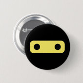 Badge Rond 5 Cm Je suis NINJA (Devant & derrière)