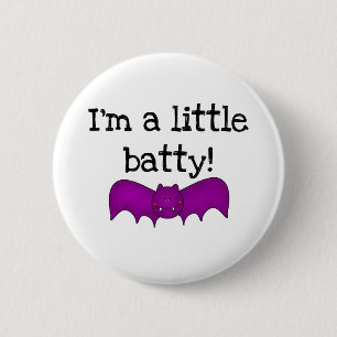 Badge Rond 5 Cm Je suis petit Batty