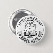 Badge Rond 5 Cm Je suis soory (Devant & derrière)