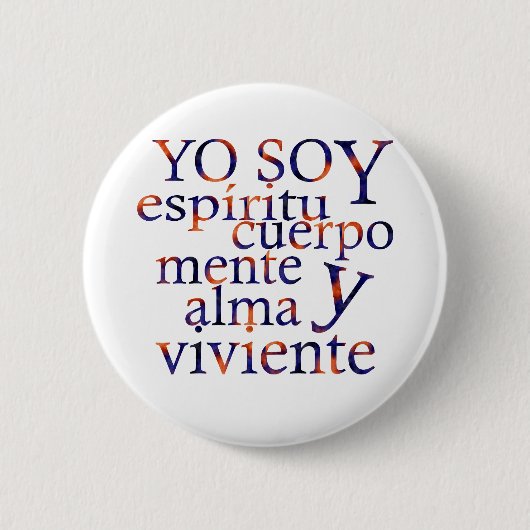 Badge Rond 5 Cm Je suis Spirit Body (Devant)