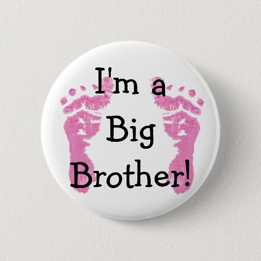 Badge Rond 5 Cm Je suis un Big Brother ! (Devant)