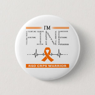 Badge Rond 5 Cm Je suis un bon guerrier du SPPC RSD