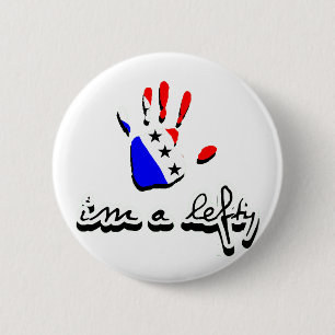 Badge Rond 5 Cm Je suis un gauchiste
