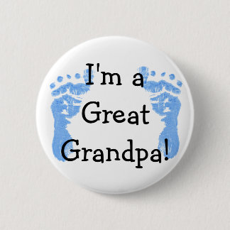 Badge Rond 5 Cm Je suis un grand-père !