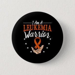 Badge Rond 5 Cm Je Suis Un Leucémie Guerrier Mois De Sensibilisati