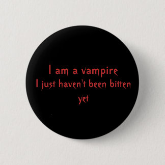Badge Rond 5 Cm Je suis un vampire