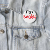Badge Rond 5 Cm Je suis vilain (En situation)
