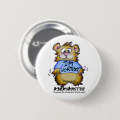 Badge Rond 5 Cm Je suis Vortexy (Devant & derrière)