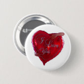 Badge Rond 5 Cm Je t'aime (Devant & derrière)