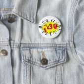 Badge Rond 5 Cm Je t'aime (En situation)