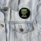 Badge Rond 5 Cm Je T'Aime Cette Matcha Drôle Boire Puns Dark BG (En situation)