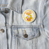 Badge Rond 5 Cm Je t'aime Maman Button (En situation)