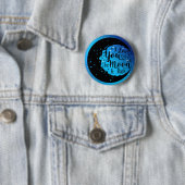 Badge Rond 5 Cm Je T'Aime Sur La Lune Et De Retour (En situation)