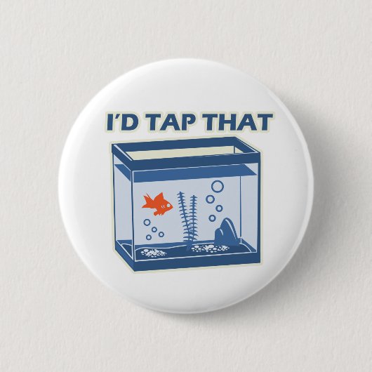 Badge Rond 5 Cm Je taperais cela (Devant)