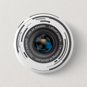 Badge Rond 5 Cm Je tire des personnes