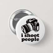 Badge Rond 5 Cm Je tire des personnes ! (Devant & derrière)