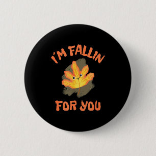 Badge Rond 5 Cm Je tombe amoureux de toi - Un congé kawaii mignon
