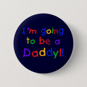 Badge Rond 5 Cm Je vais être papa