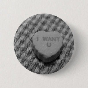 Badge Rond 5 Cm Je Veux Que Tu