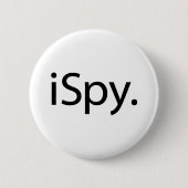 Badge Rond 5 Cm Je vois (iSpy) (Devant)