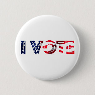Badge Rond 5 Cm Je vote