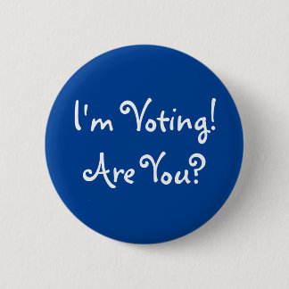 Badge Rond 5 Cm Je vote! Et vous?