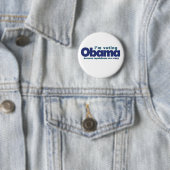 Badge Rond 5 Cm Je vote OBAMA (En situation)