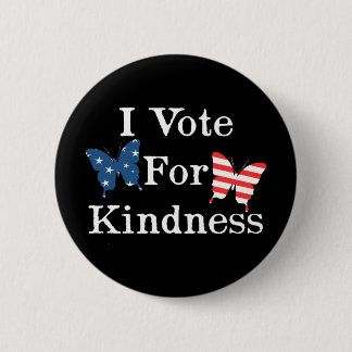 Badge Rond 5 Cm Je vote pour la gentillesse