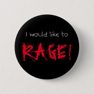 Badge Rond 5 Cm Je voudrais faire rage D&D barbare