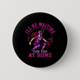 Badge Rond 5 Cm Je vous attendrai à la maison Softll Catcher Art