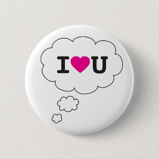 Badge Rond 5 Cm je vous coeur