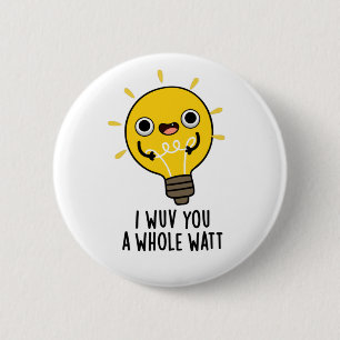 Badge Rond 5 Cm Je Vous Veux Un Puzzle D'Électricité Drôle En Watt