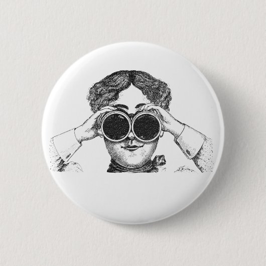 Badge Rond 5 Cm Je vous vois vous boutonner (Devant)