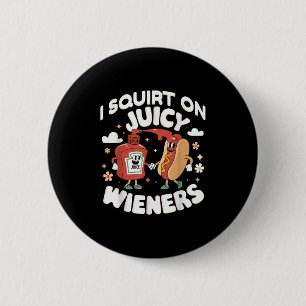 Badge Rond 5 Cm J'Écris Sur Jicy Wieners Mème Humour Sarcastique A