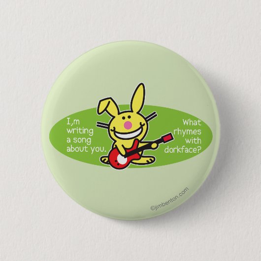 Badge Rond 5 Cm J'écris une chanson (Devant)