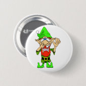 Badge Rond 5 Cm Jed Elf tordu (Devant & derrière)