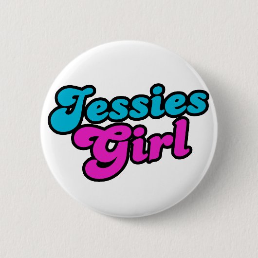 Badge Rond 5 Cm Jees Girl (Devant)