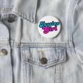 Badge Rond 5 Cm Jees Girl (En situation)